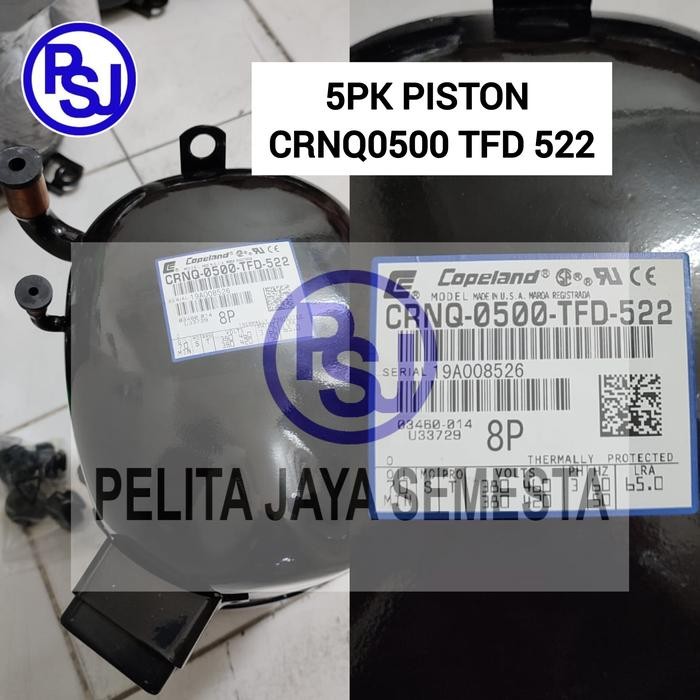 Kompresor Copeland CRNQ-0500-TFD-522 / Compressor Copeland CRNQ0500 / CRNQ0500TFD522 / COMPRESSOR 5P