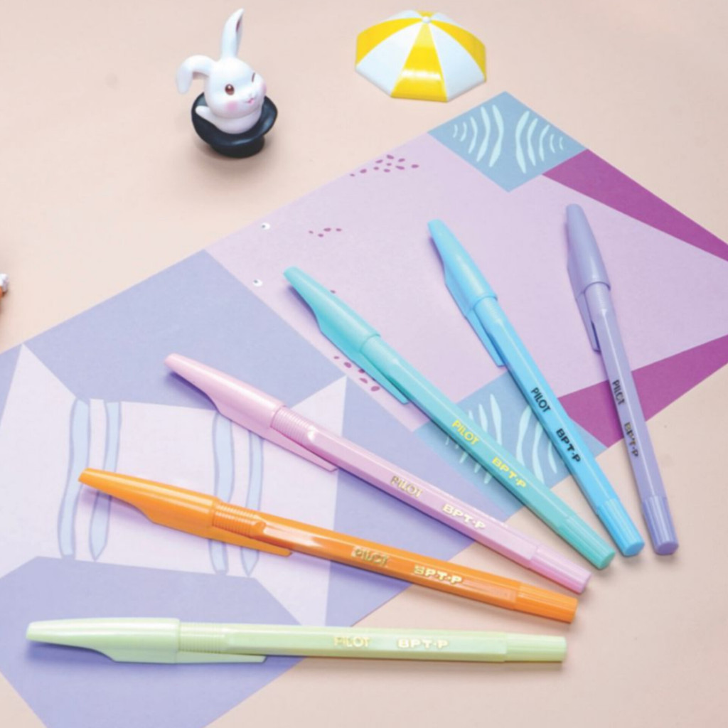 

PILOT BPTP PASTEL COLOUR (tinta warna hitam) / lusinan / satuan