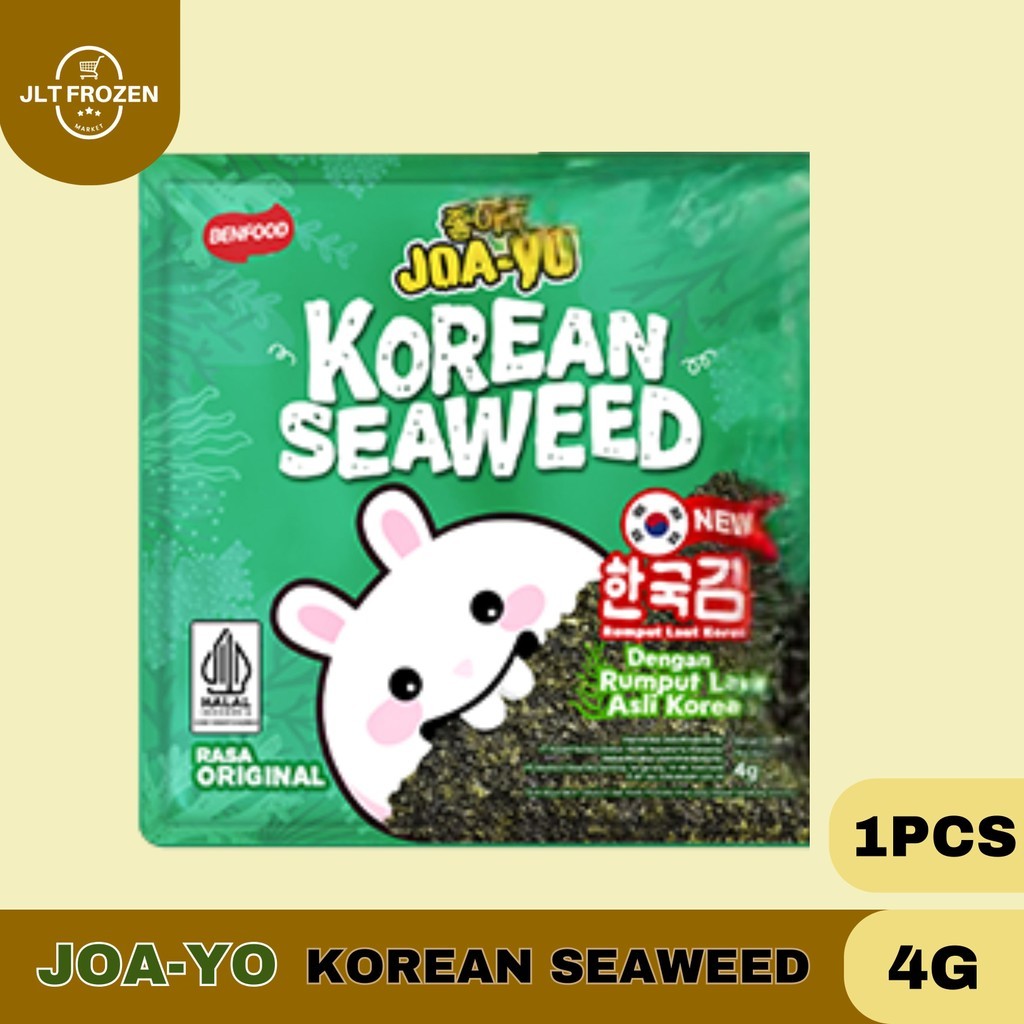 

Joa-yo Korean Seaweed 4G 1PCS / Joa-yo Seaweed / Korean Seaweed / Benfood