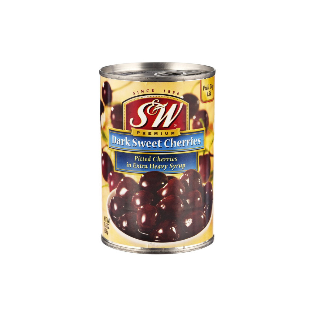

S&W DARK SWEET PITTED CHERRIES 439 gr / buah cerry dalam kaleng