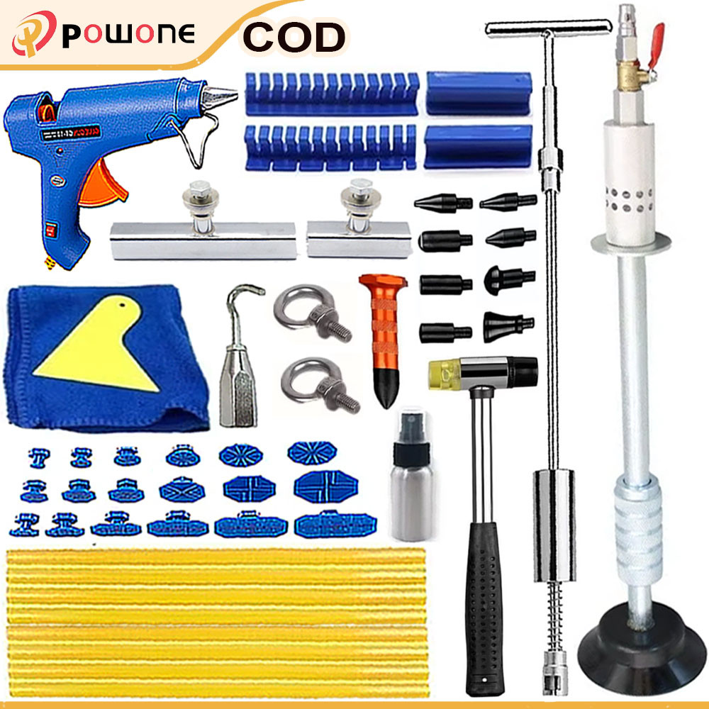 Car Dent Repair Kit Air Pneumatic Dent Puller Bulge Remover Tap Dent Puller Repair Tool