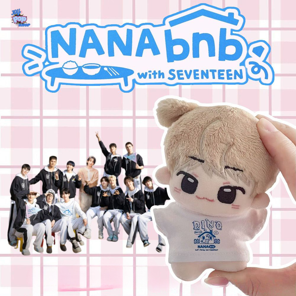 Baju boneka seventeen Nana Air Bnb Baju Boneka 10CM bahan katun aksesoris plush doll kpop idol
