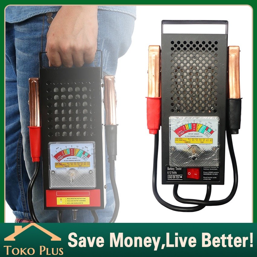 Battery Tester Digital Battery Load Tester - Alat Tester Tegangan Aki