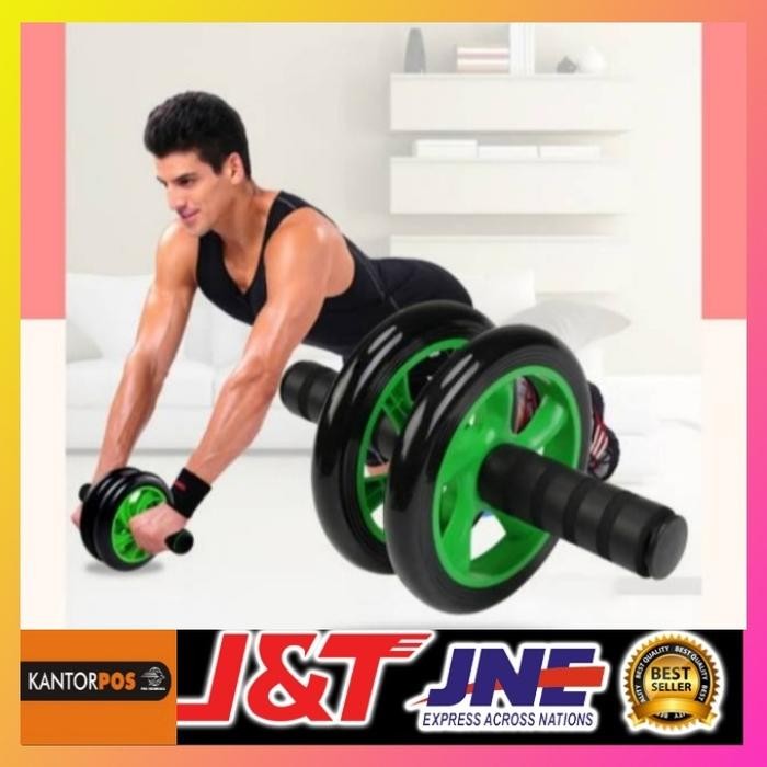 alat fitnes roller pengecil perut (original)