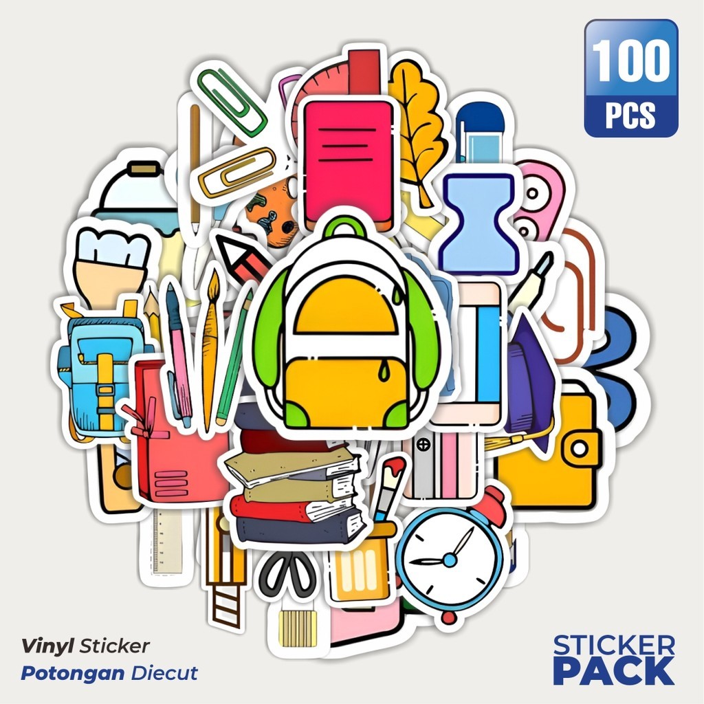 

MURAH 100 PCS Stiker Perfect Life In Style [Gaya Hidup yang Sempurna] Waterproof Aesthetic- Untuk Laptop, Motor, dan Helm - Paper Stationery Pack