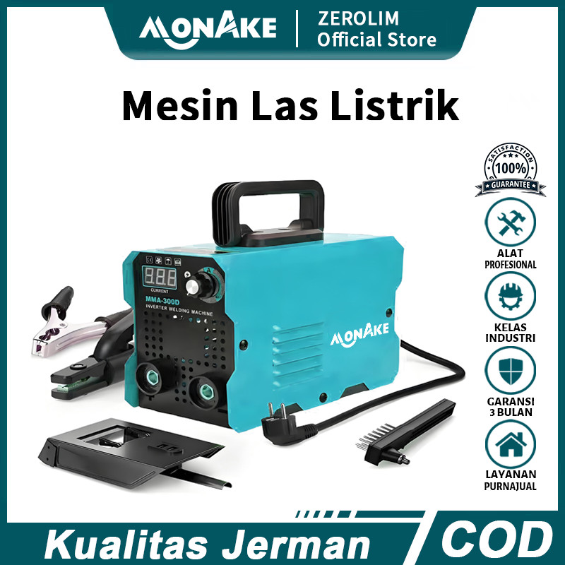 MONAKE JERMAN Mesin Las  MMA 150A Inverter Welding mesin las listrik 450 watt IGBT 450 watt Mesin Tr