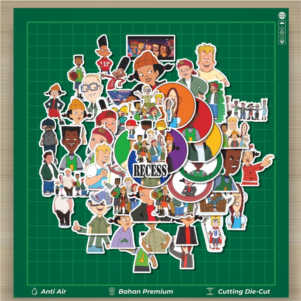 

HOT 50 PCS STIKER Sticker Kartun Recess Stiker Fashion Cars Decal Dingin Kartu Album Custom Vinyl Anti Air- Sticker Aesthetic Buku Journal Koper Casing HP Tablet Laptop Helm Motor Botol Minum