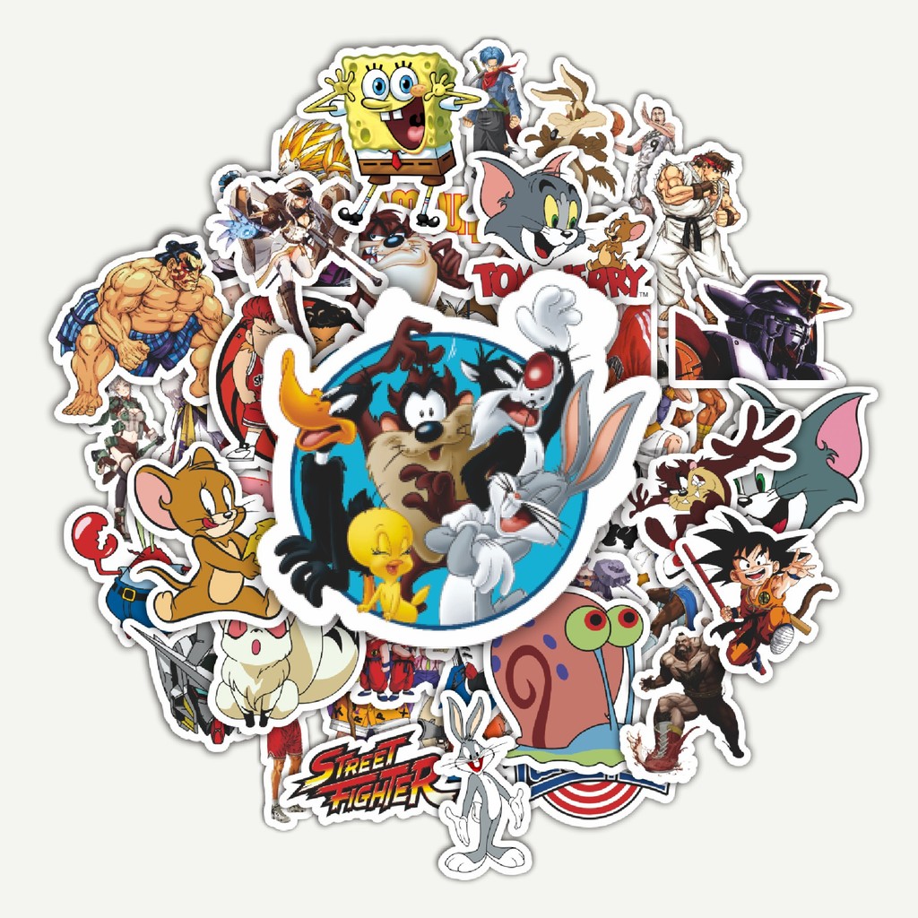 

Sticker Pack Stiker Classical Cartoon [Kartun Klasik] | Sticker TUMBLR | Stiker LAPTOP KOPER HELM