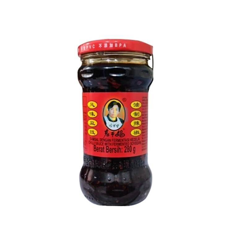 

Chili Sauce With Soybean Laoganma 280gr