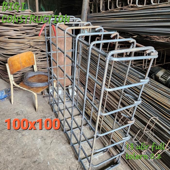 cakar ayam 100x100 besi 13 full - 100x100 12pcs