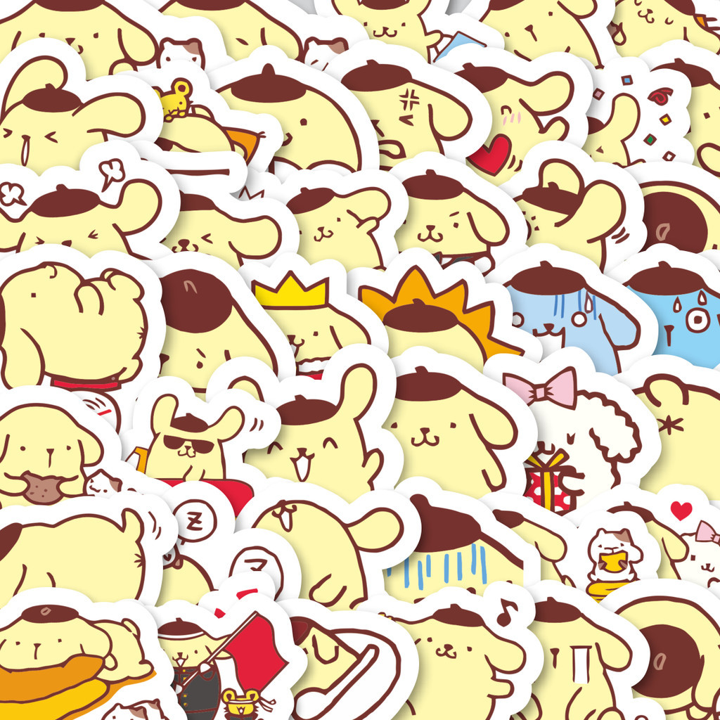 

Stiker Cutting Pack Stiker Kartun Pompom Purin Versi 2 Isi 100Pcs Series Aesthetic Lucu Keren Untuk Koper Bahan Vynil