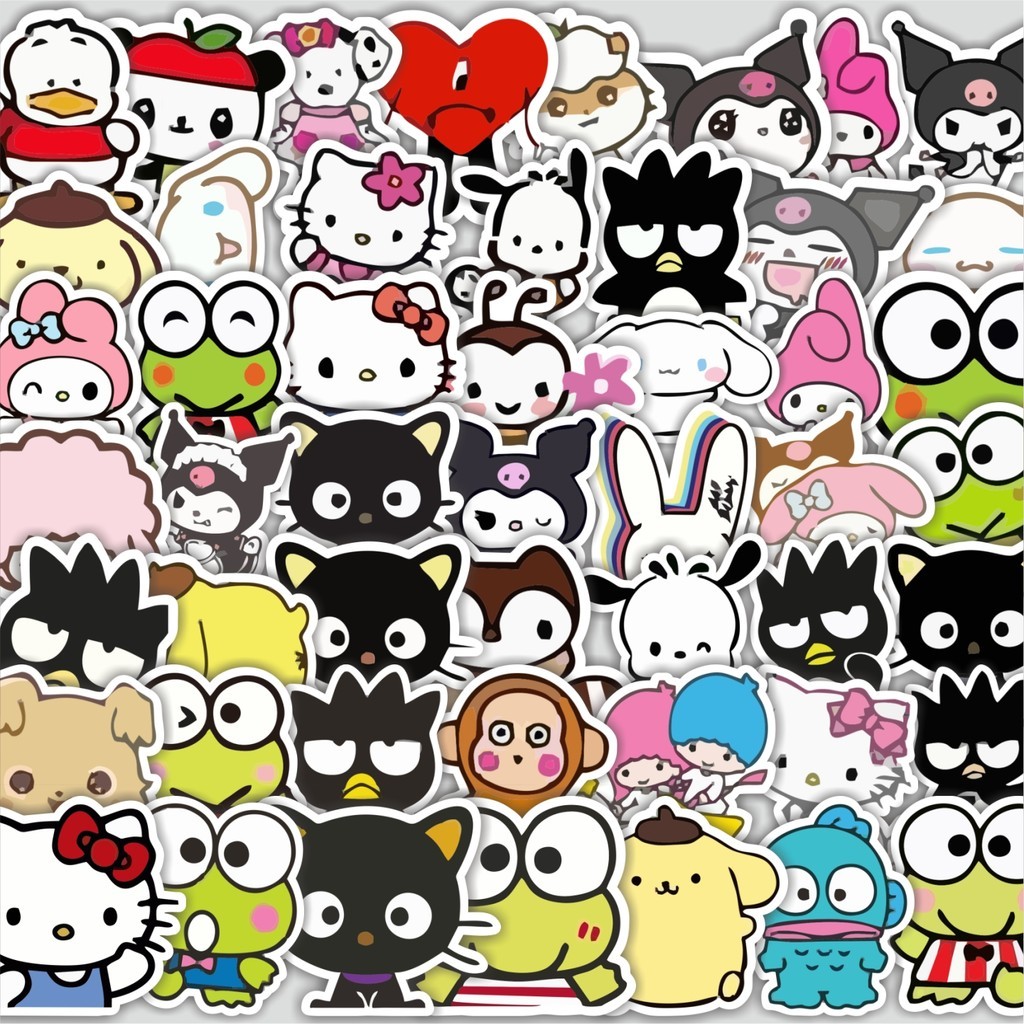 

Stiker Cutting Pack Stiker Kartun Random Isi 100Pcs Series Aesthetic Lucu Keren Untuk Koper Bahan Vynil