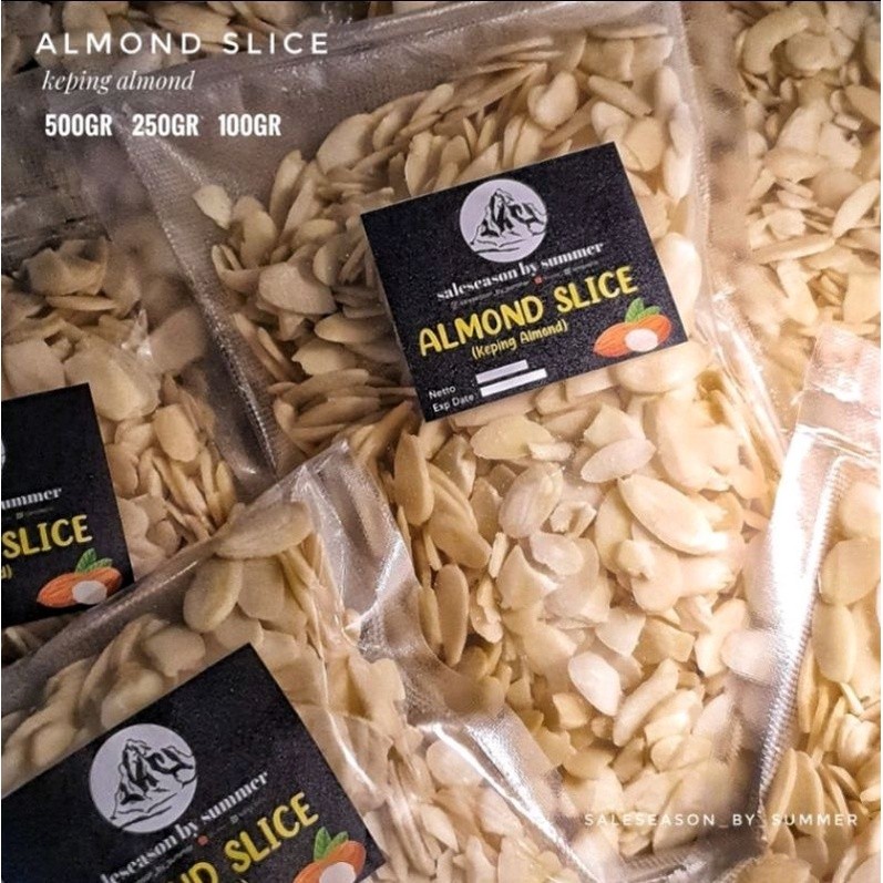 

ALMOND SLICE - 1 KG | Keping Almond Iris Raw Mentah