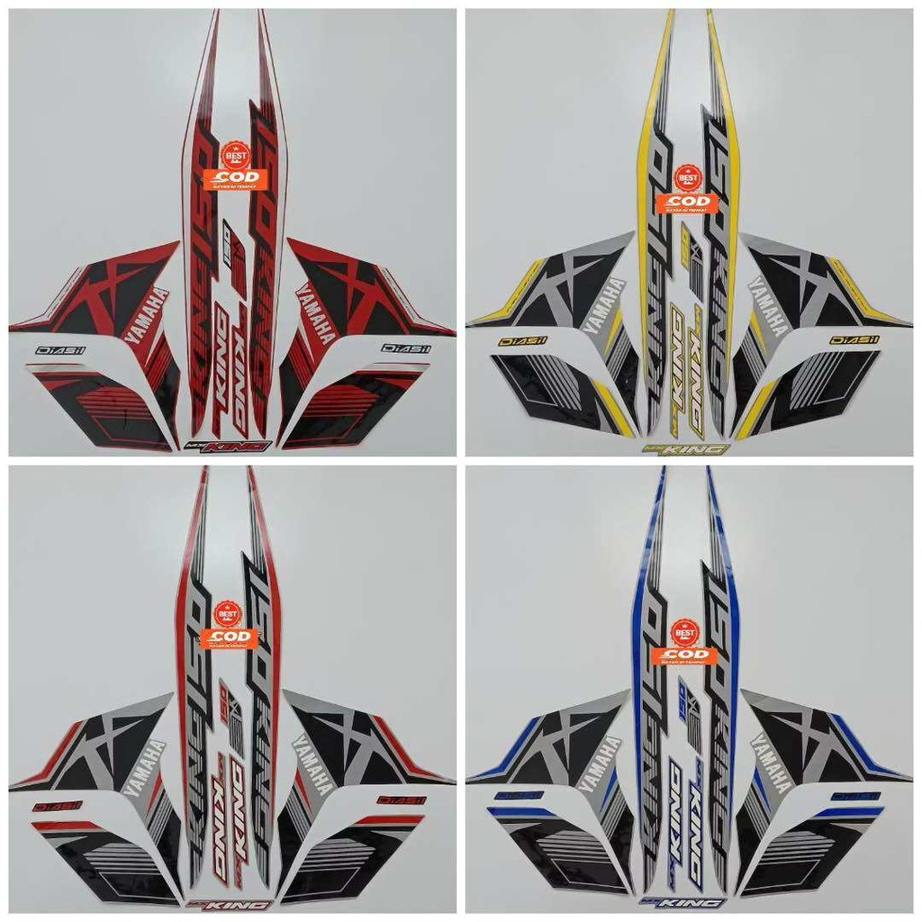 Striping Ori Yamaha Jupiter MX King New 2017 striping jupiter mx king 2017 jupiter mx 2017 lis polet