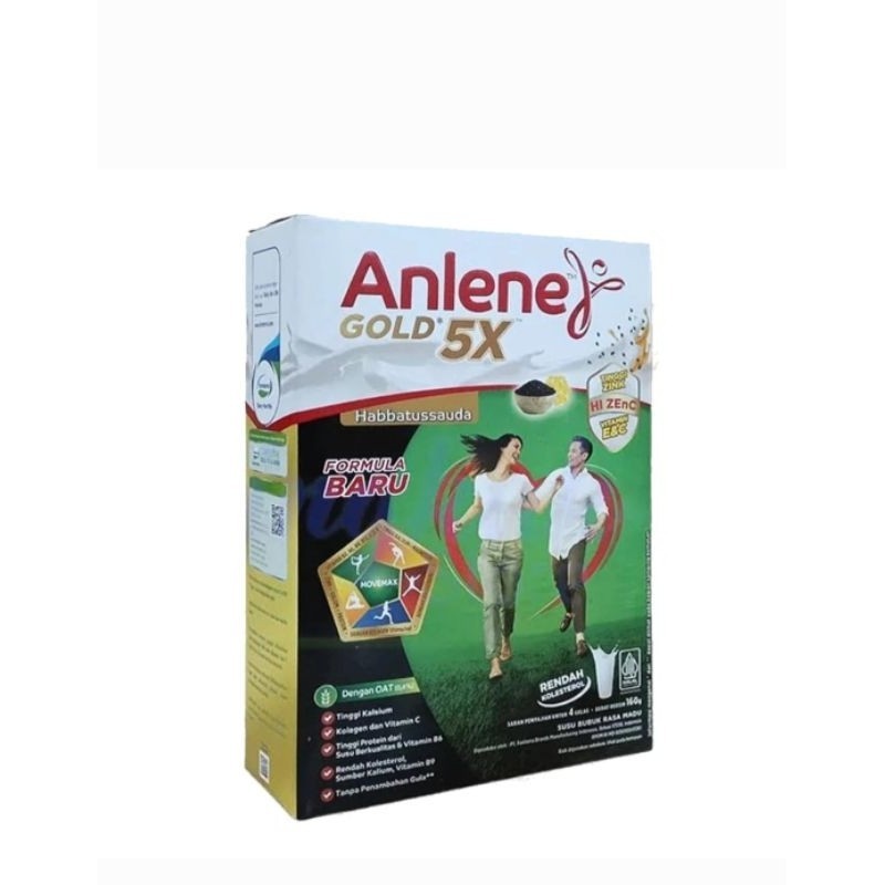 

Anlene Gold 5X Habbatussauda Susu Tinggi Kalsium
