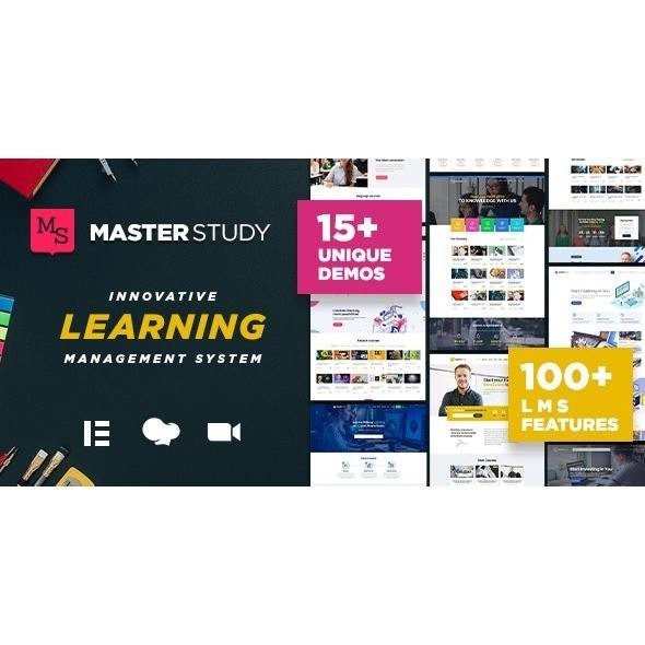 MasterStudy Theme Wordpress Education Elearning School