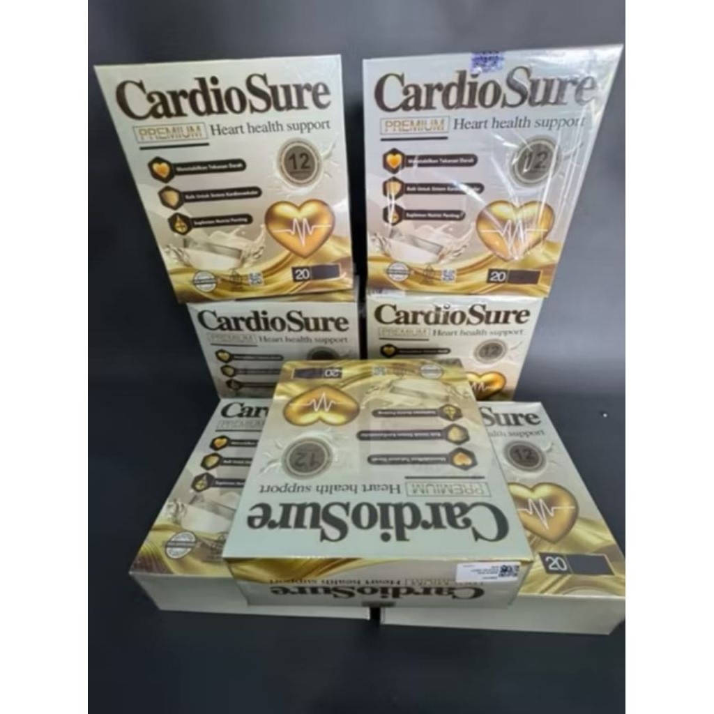 

PROMO Cardio Sure Milk Susu (100% Asli) Untuk Hipertensi Stroke dan Asam Urat Halal Bpom
