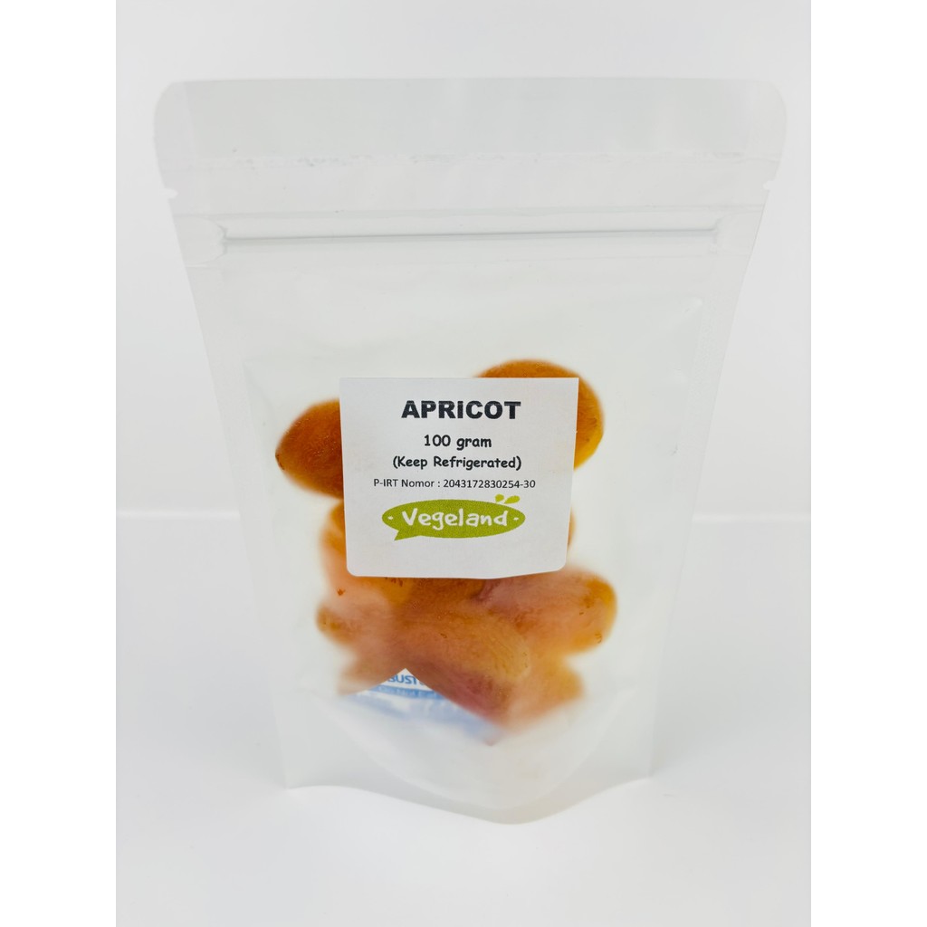 

Vegeland Apricot 100Gr Buah Kering Apricot