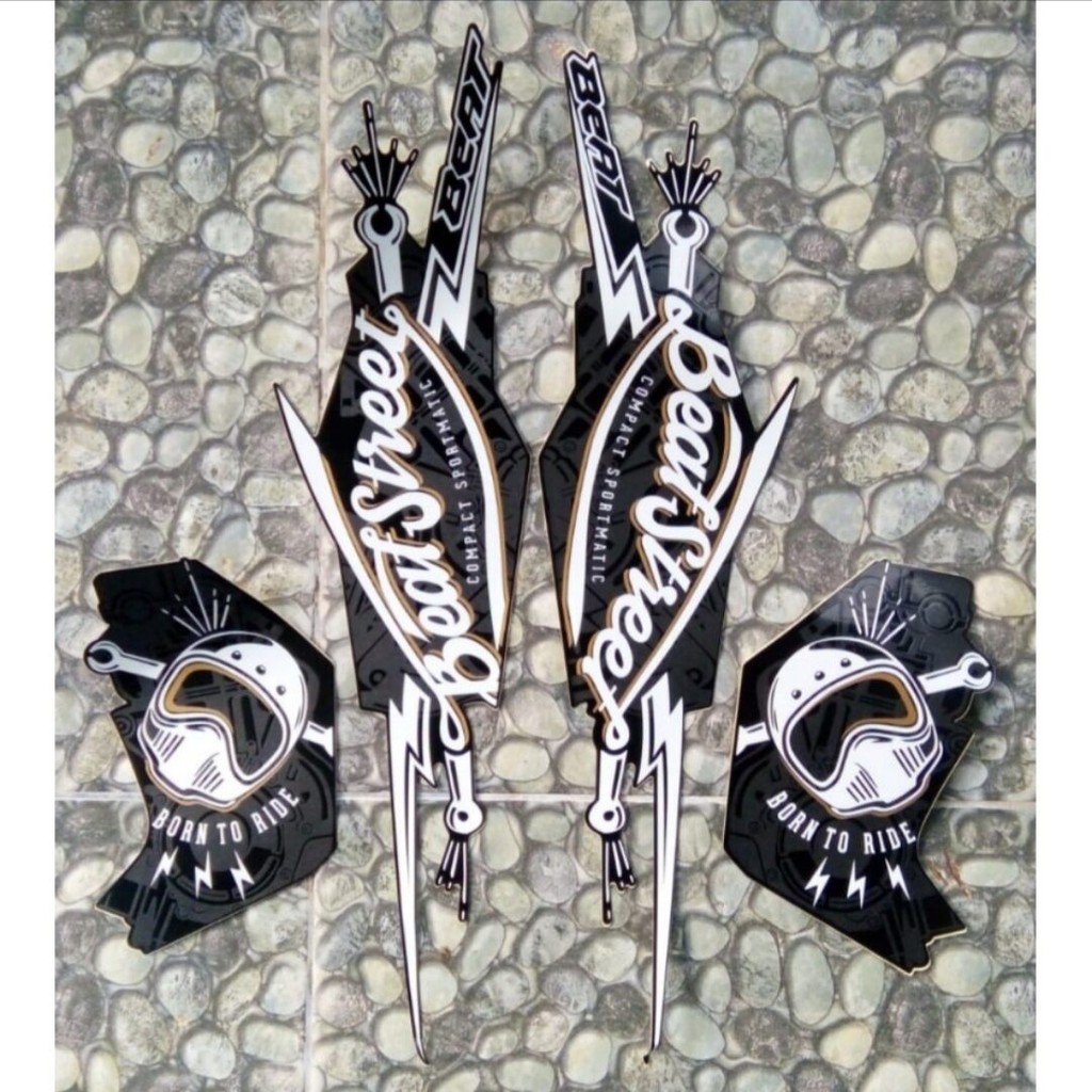 Striping Ori body Honda Beat 2017 fi esp cbs 2016 2017 2018 stiker bawaan original bodi honda beat c