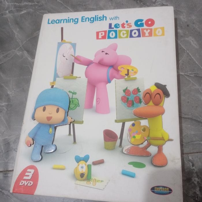 Learning English With Let's GO POCOYO-DVD ORIGINAL