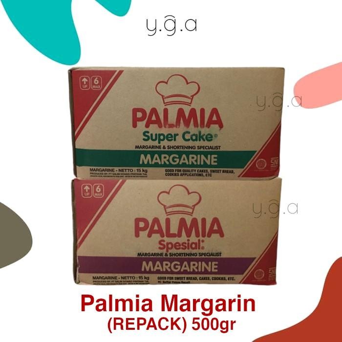 

Terbagus Palmia Spesial Margarine / Super Cake Margarin Shortening (REPACK) 500gr