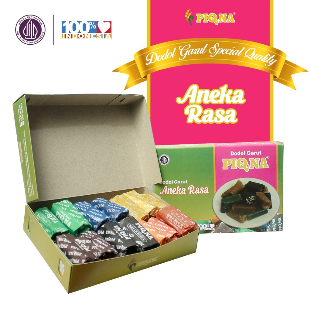 

Piqna Dodol Garut Batik Aneka Rasa 500g Tanpa Pengawet Brand luxury jelita