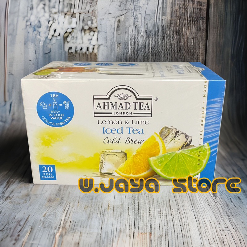 

Ahmad Tea London English Breakfast | English no.1 | Lemon Lime (20pcs)