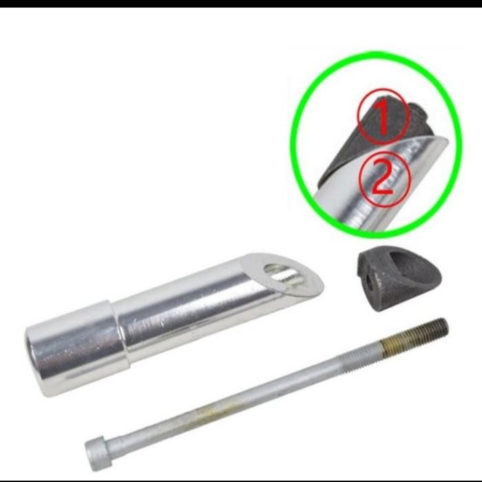 READY Adaptor Stem Stang Sambungan Tiang Sepeda Oversize BMX, MTB 22.2mm