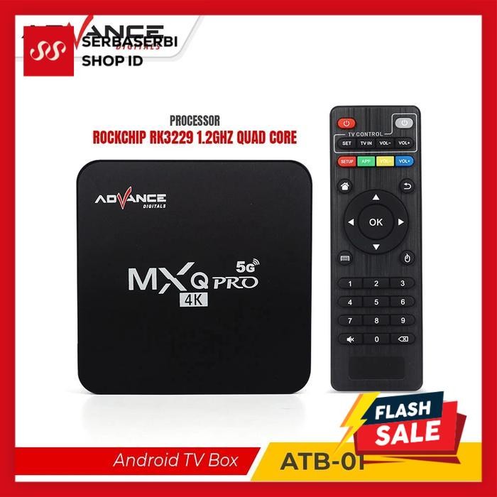 TV BOX Android ADVANCE ATB-01 Mxq Pro 4K Support Wifi 2+16GB
