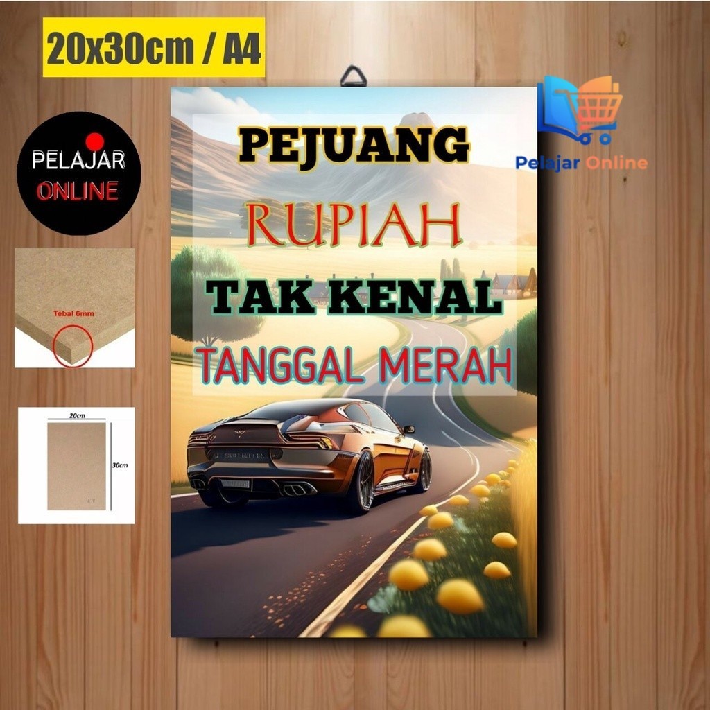 Pajangan Poster Motivasi - Dekorasi rumah - hiasan dinding motivasi - quotes dinding - poster quotes