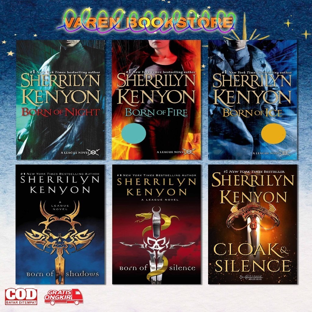 Born of Night: The League: Nemesis Rising Series book by Sherrilyn Kenyon (English)