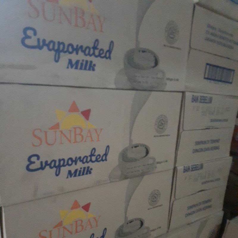 

sunbay evaforated milk 380g ( 1 karton )