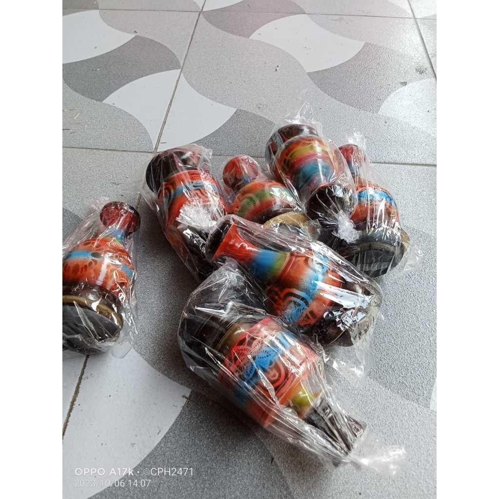 SEDIA PION KAYU LOVEBIRD NOMOR 7 MOTIF AIR BRUSH SANGKAR KANDANG BURUNG BESI BULAT KAPSUL DAN PLECI