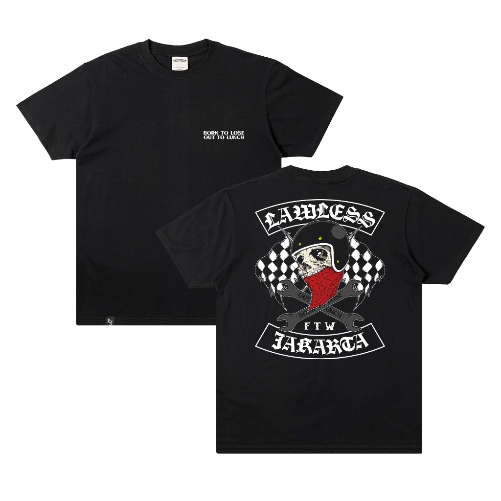 (COD) Lawless - Roadskull T-shirt - Black