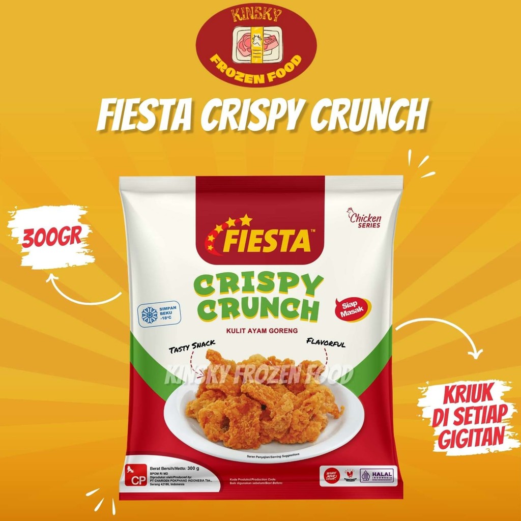 

FIESTA CRISPY CRUNCH 300GR/FIESTA CRISPY CRUNCH 300 GR