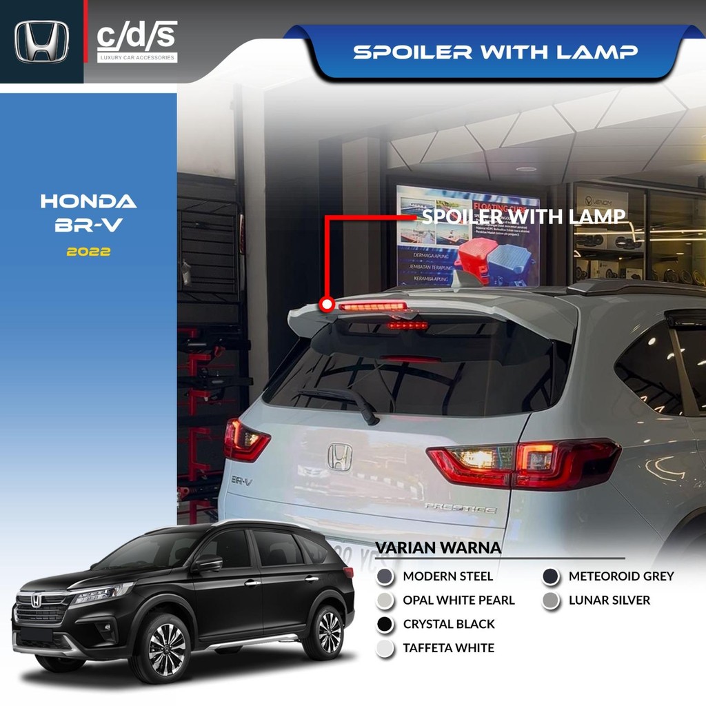 Spoiler With Lamp Honda BRV 2022 CDS