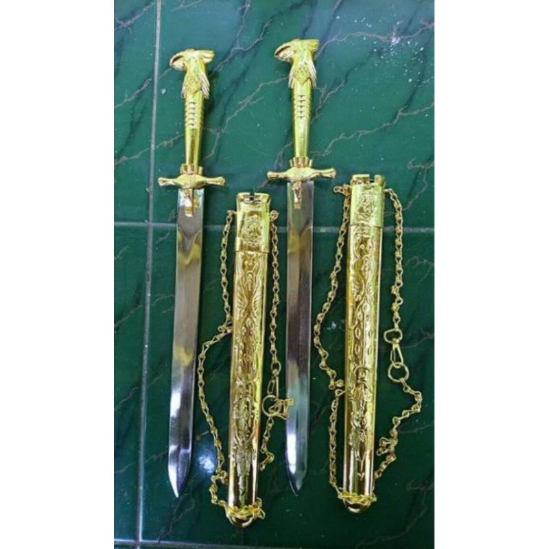 PISAU PONYAR / PORA HANDLE KUNINGAN STAINLESS ANTI KARAT