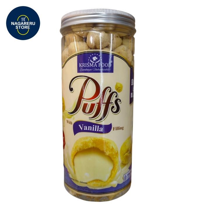 

Krisma food puffs with vanilla filling 300gr