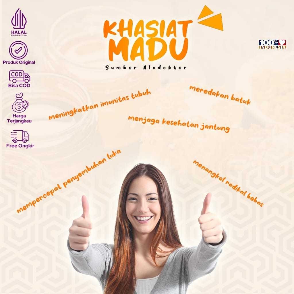 

JAMIN MURAH !!!Bundling 2 pcs Madu Murni Asli Madu Multiflora 1 Kg - Raw Honey(BISA LANGSUNG ORDER)