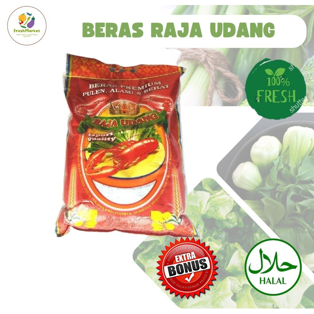 

Beras Raja Udang 5 kg Sayurinstant