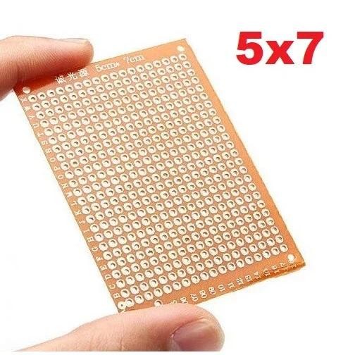 PCB DOT Matrix Lubang Bolong 5x7 cm