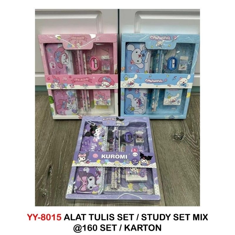

New Alat Tulis Set/Study Set Mix YY-8015Premium