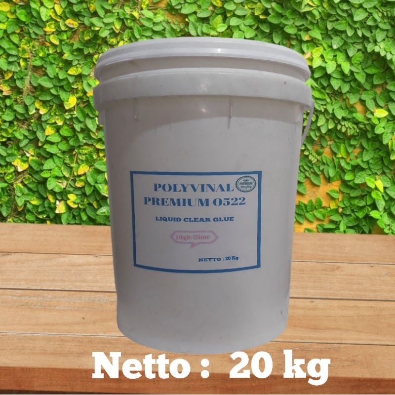 

New LEM Slime Clear Glue 20 KG Bening PVA LEM SekolahPremium