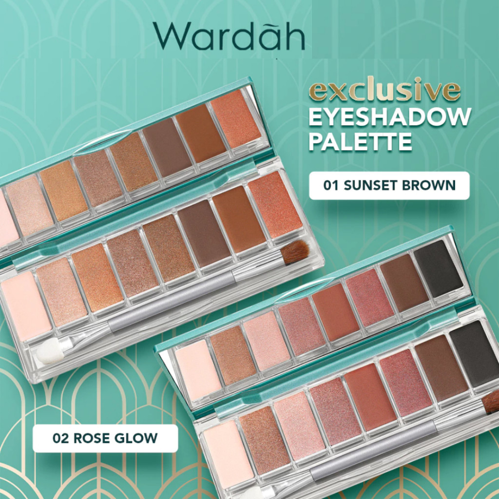 Wardah Exclusive Eyeshadow Palette 10 g