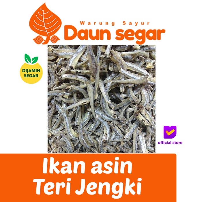 

Daun Segar - Ikan asin teri Jengki Pilihan 125 gram