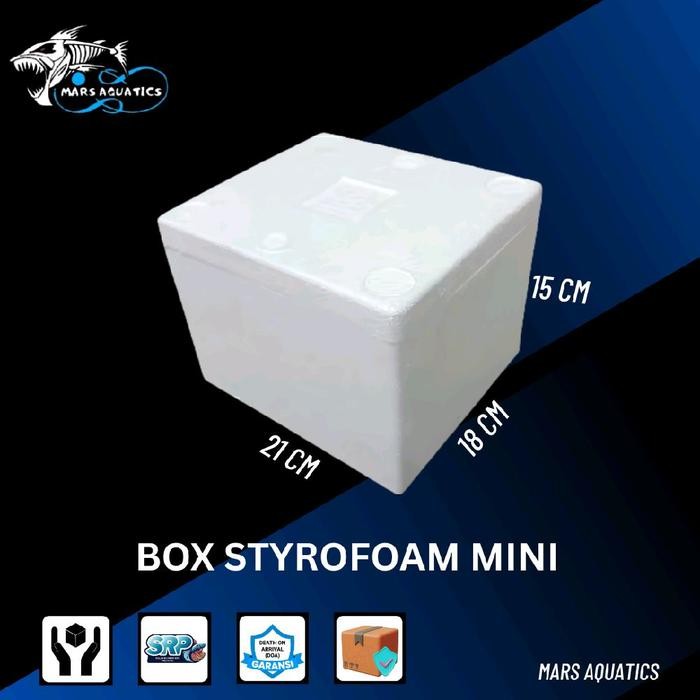 

Box Styrofoam Mini Box Mini 20,5cm x 18,2cm x 15,3cm Box Paxel Box Mini Box Packing Box Styrofoam