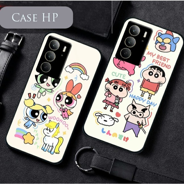 M0018 - Case Realme C73 C75 Softcase 2D Glass Custom Case / Softcase Kaca / Casing Hp Realme