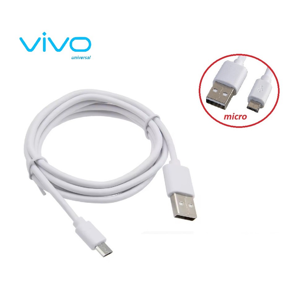usb micro kabel charger vivo Y3 / Y3 Standart / Y3 4+64BG (V1901/V1901T/V1930A/V1930T/PD1930B) - viv