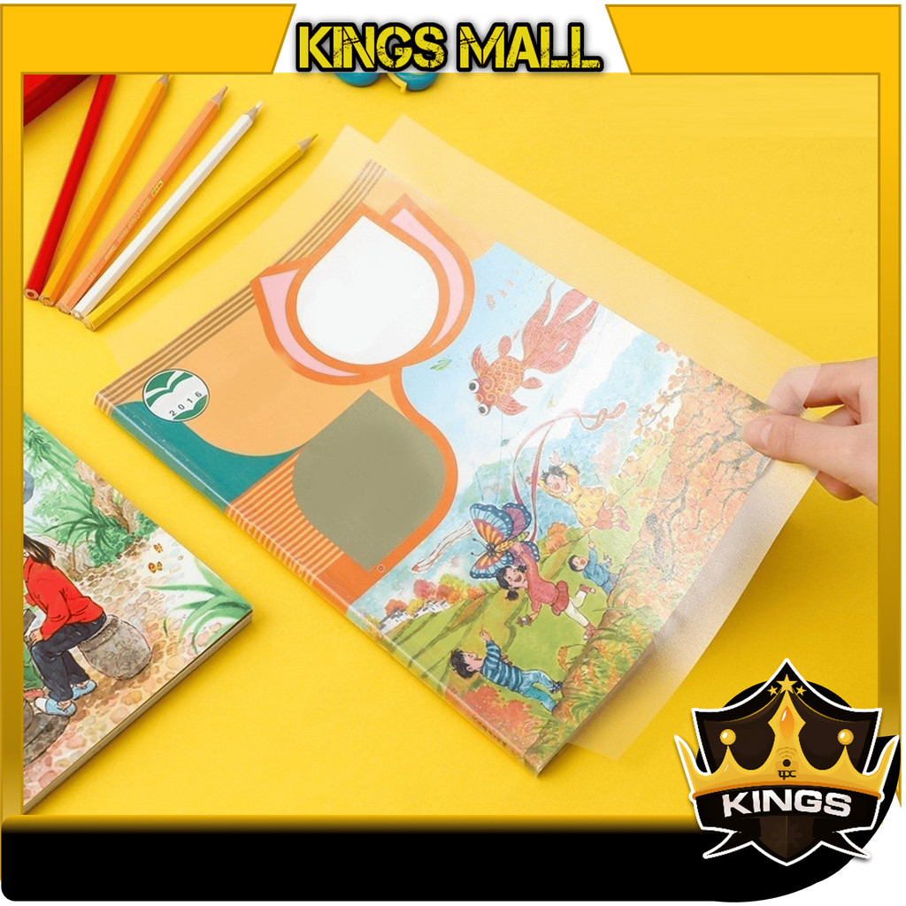 

Kings - S6665 Sampul Buku Sekolah / / Sampul Buku Plastik / Cover Buku Anti Air / Film Pelindung Buku / Sampul Buku Tahan Air