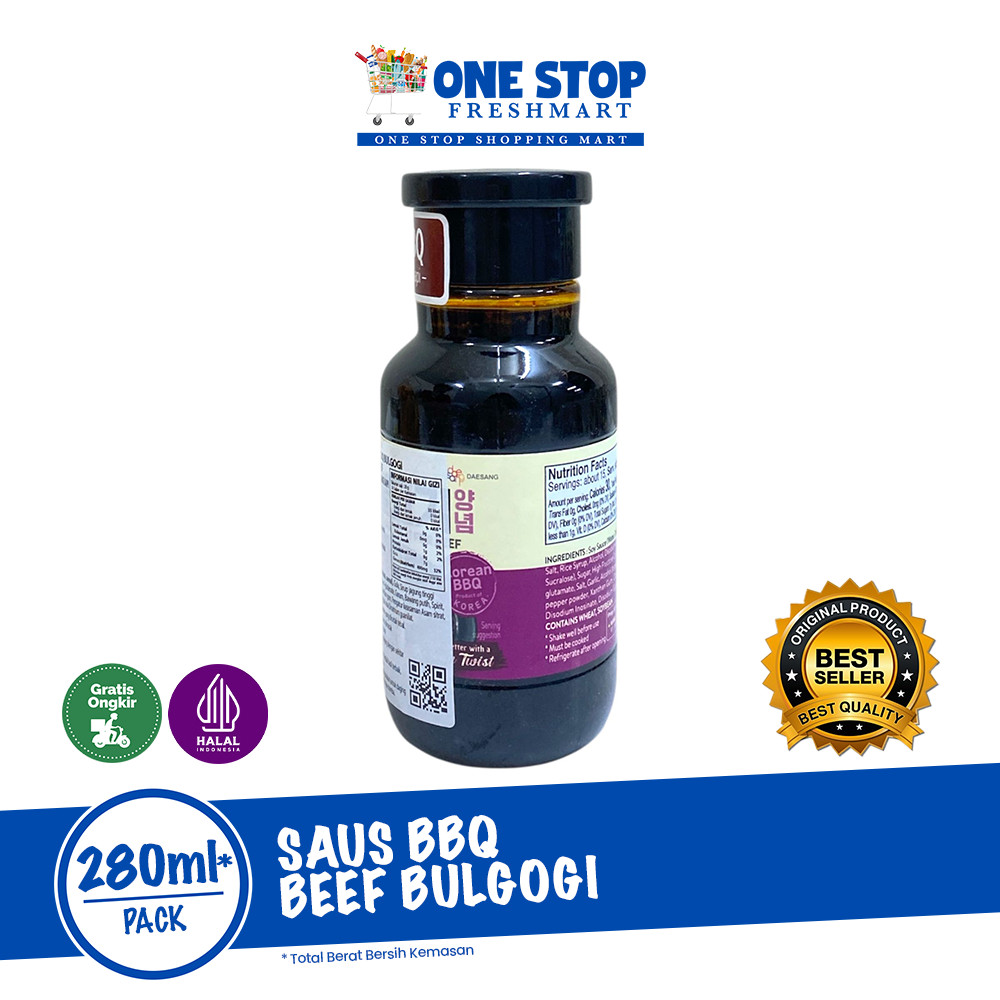 

CUISINE SAUS BBQ BEEF BULGOGI 228ML
